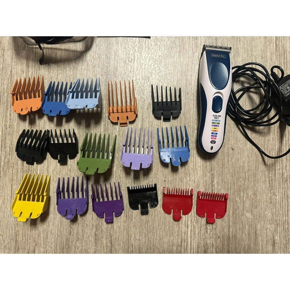 Wahl Cordless Hair Clipper 9649 with 16 attachments, case - Picture 2 of 2